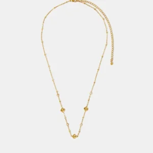 14ct-gold-plated-stainless-steel-diamante-clover-station-necklace