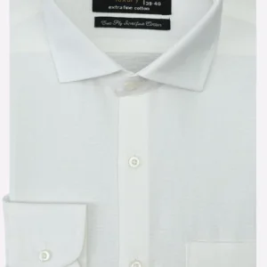 white-plain-ormal-shirt