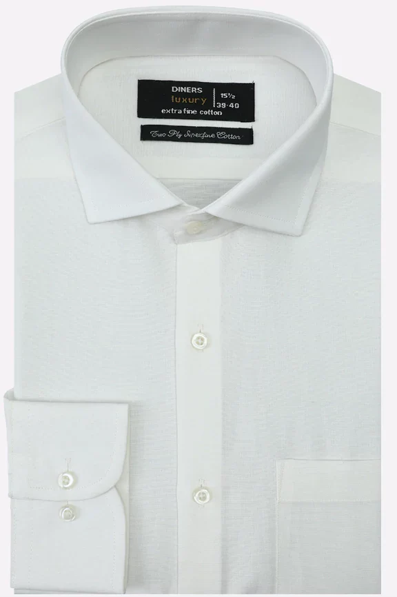White Plain ormal Shirt