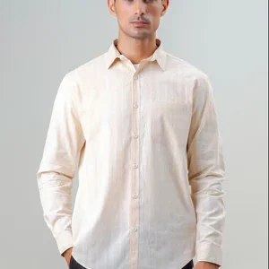 regular-fit-checked-shirt-beige-check